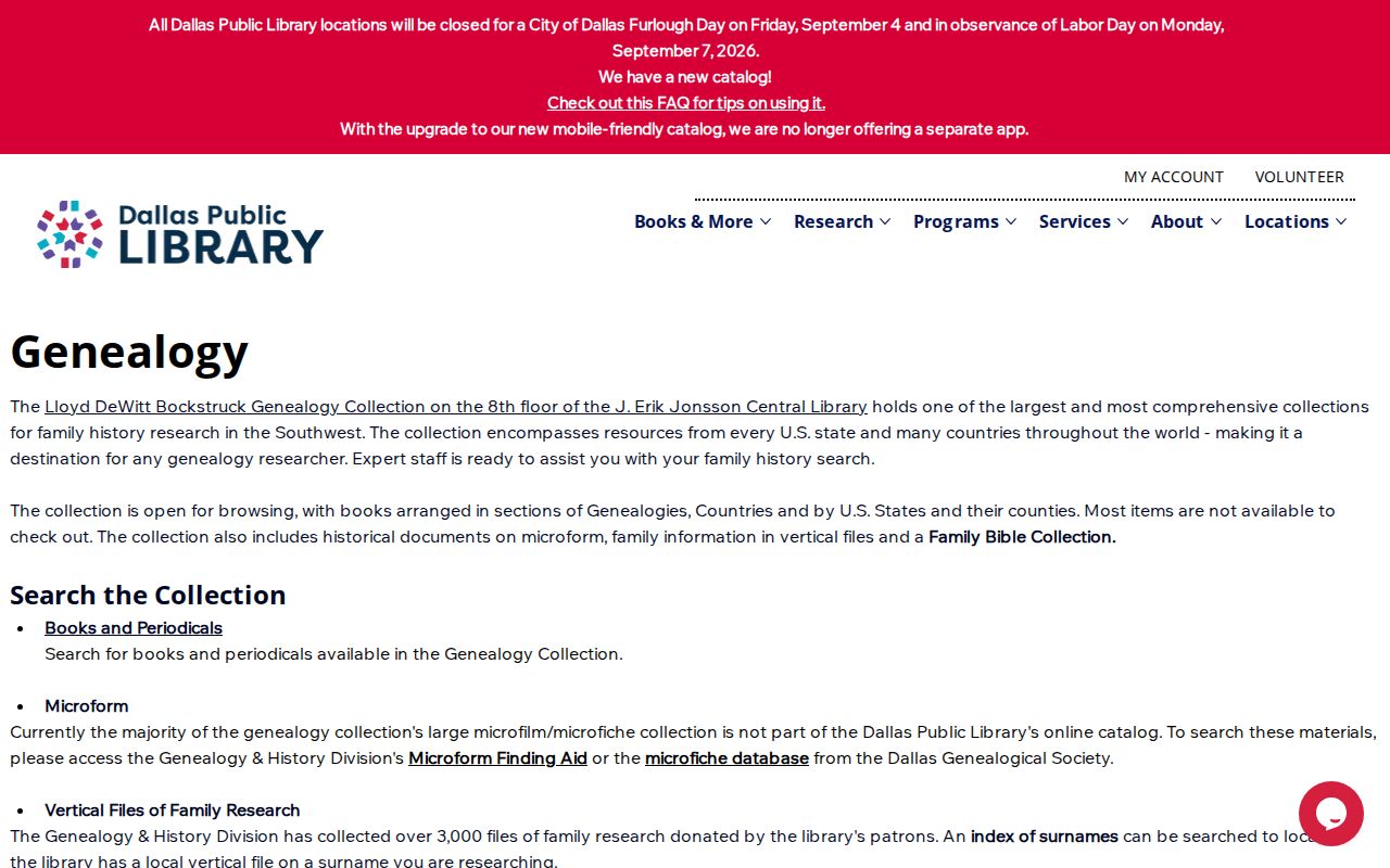 Sachse city directory research at Dallas Public Library History and Archives