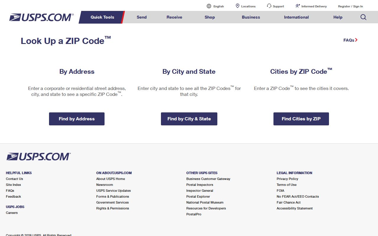 Sachse ZIP code directory verification with USPS ZIP Code Lookup
